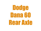1959-1971 Dodge Dana 60 Rear Axle